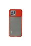Xiaomi Mi 11 Lite Case Palm Frosted Camera Sliding Silicone - Red