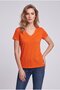 Modal V Yaka Basic T-Shirt