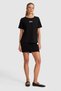 Women's Black Crew Neck T-Shirt 50323530-Vr046 - 4