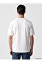 Ecru Crew Neck Men's T-Shirt - 3