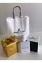 Yellow Silver Color - Women's Wristwatch - with 3-Piece Bracelet Gift 010Dkl00-504 - 7