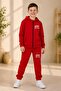 Armikids School Fashion Printed Zippered Tracksuit Set