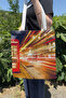 London 2 V3 Double Sided Summer Winter Canvas Print Tote Bag