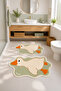 Digital Non-Slip Washable Duck Double Bath Mat Bathroom Rug Bathroom Decor 90X60+60X40 cm