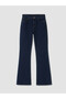 Esvab • Modern & Distinctive High-Waisted Spanish Flare Women's Jean Pants - 6