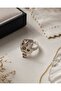 Silver Color Adjustable Women's Ring with Cute Crazy Cat Figure – Fun Design Gift Jewelry - 2