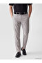 Vizyon New Season Gray Regular Fit Linen Blend Men's Trousers
