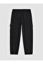 Black Regular Fit Men's Cargo Pants - 3