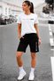 T-Shirt Shorts 2-Piece Combination Thin, Sweat-Proof Women'S/Men's Unisex Model