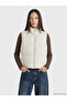 High Collar Women's Puffer Vest