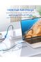كابل USB C 3.1 الجيل الثاني، شحن بقوة 100 واط، نقل بيانات بسرعة 10 جيجابت في الثانية، كابل HDMI مجدول بدقة 4K عند 60 هرتز، متوافق مع 2025 - 2