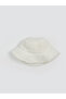 Create Your Style with Ecru Plush Women's Bucket Hat from Uzg Store - 2