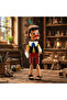Wooden String Puppet Pinocchio Handmade Decorative Movable Marionette Collectible Gift Toy 25cm
