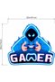 Gaming Wall Decals for Bedroom: 4-Step Peel and Stick Easy to Apply - 100% Kids Safe Certified - Removable 95%+ Residuee-Free Removal - Vinyl Game Room Playroom Wall Stickers for Boys - 4