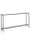 Hayley Console Table, Silver - 8
