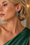 Octopus Figured Zircon Stone Dangle Earrings for Women