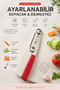 Vegetable Slicer and Fruit Peeler Practical Adjustable Stainless Steel Kitchen Knife Slicer Potato Carrot Cucumber Slicing Gadget 723421 - 5