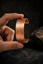 100% Pure Copper Women's Men's Bracelet Handmade Adjustable Wide Handcuff Bracelet - 5