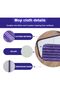 6-Pack Reusable Microfiber WetJet Mop Pads for Swiffer (30x14cm, Purple) - 3