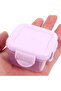 Suitable for Mini Food Storage Containers Sauce Bowl Lid 4 Pieces Dressing Cups Salad 5x5x4cm - 4