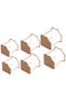 12-Pack High-Toughness Silicone Corner Protectors with Cartoon Designs, Multi-Purpose Furniture Edge Cushioning Pads - M, 4CM (6 Gray, 6 Brown) - 3