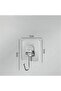 15-pack of strong, no-drill adhesive hooks, suitable for doors, windows, kitchens, walls, and glass (clear). - 4