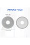Mop Pads for Dreame L10 L10S L20 L30 L40 L50 Ultra X30 X40 X50 Prime ECOVACS T3OS T50 Mova P10 P50 Robot Vacuum Cleaners 8-Pack - 2