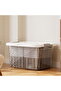 Stackable plastic storage box with a locking lid, 25*18*15 cm transparent storage box, suitable for storing clothes, toys, garage or office. - 3