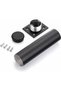 Four adjustable furniture legs, bed legs, raised furniture aluminum alloy feet suitable for bed frames, wardrobes, tables (black, height 150 mm). - 4