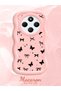 Redmi 14C 4G/5G Compatible Slim Butterfly Bow Printed Soft Structure Daily Use Phone Case