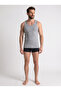 6-Piece Strappy Stretch Fabric Cotton Men's Tank Top - 4