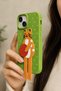 iPhone 15 Compatible Soft Touch Silicone Phone Case with Stand and 3D Cat Figure - 4