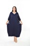 Women's Lycra Viscose Striped Plus Size Dress