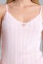 V-Neck Ribbed Lace Collar Detailed Undershirt Women H3649Ax26Au - 3