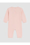 Pink Baby Collar Baby Girl Romper - 4