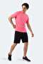 Haunted I Men's Neon Pink T-Shirt - 4
