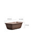 Two baking trays, solid bottom nonstick toast mold, cake mold, cheese and butter bread mold - 2