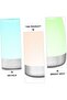 Touchscreen bedside alarm clock with timer, multi-color LED light, sunrise simulation, and 3-level brightness adjustment. - 3