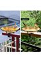 Bird feeder with stand, bird bath and feeding dish, suitable for balconies, gardens and terraces, weatherproof and sturdy, suitable for wild birds. - 2