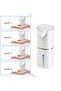 Soap Dispenser - Wall-Mounted Automatic Soap Dispenser - Liquid Soap - Four Speed Settings - 380ml - IPX5 Waterproof Rating - White - 5