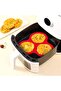 3-Piece Air Fryer Silicone Mini Cake & Round Muffin Mold Set - 10cm Non-Stick Breakfast Sandwich Maker - 3