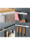 10 curtain rod brackets, no drilling required, adhesive hook type, curtain rod fasteners - 4