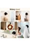 4-Pack No-Drill Suction Cup Shower Hooks, Detachable Metal Towel & Wreath Hangers for Bathroom Glass, Wall & RV - 3