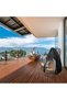 Outdoor hanging chair cover, 210D Oxford cloth, waterproof, UV resistant, and cold-resistant, with zipper, 190x115 cm. - 6