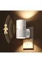 Modern LED Night Lights 1-Pack, Socket Mounting, Warm White Light, 0-100 Lumen Dimmable, Motion Sensor for Bedroom and Hallway, White