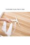Shower squeegee - window squeegee with rubber lip shower cabin squeegee bathroom and shower 26 x 25 cm white - 2 pieces - 4