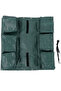 Double-sided balcony planter bags. Hanging garden barrier. Multiple pockets. Breathable.