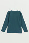 Plus Size Knit Sweater - Petrol Green - 3