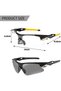2-Pack Anti-Fog UV400 Sports Glasses with Adjustable Nose Bridge for cycling & skiing. - 3