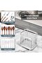 1-Piece Set, Dish Rack, Stainless Steel Cutlery Rack, Dishwashing Sponge Drying Rack, Kitchen Dish Rack, Countertop Metal Cutlery Rack - 6